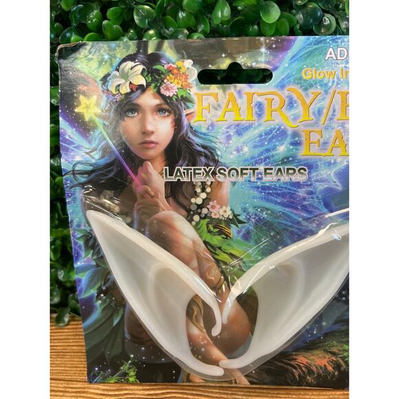 New Fairy Pixie Elf Orc Gremlin Gnome Anime Cosplay Garb Glow in the Dark Ears - Picture 3 of 4